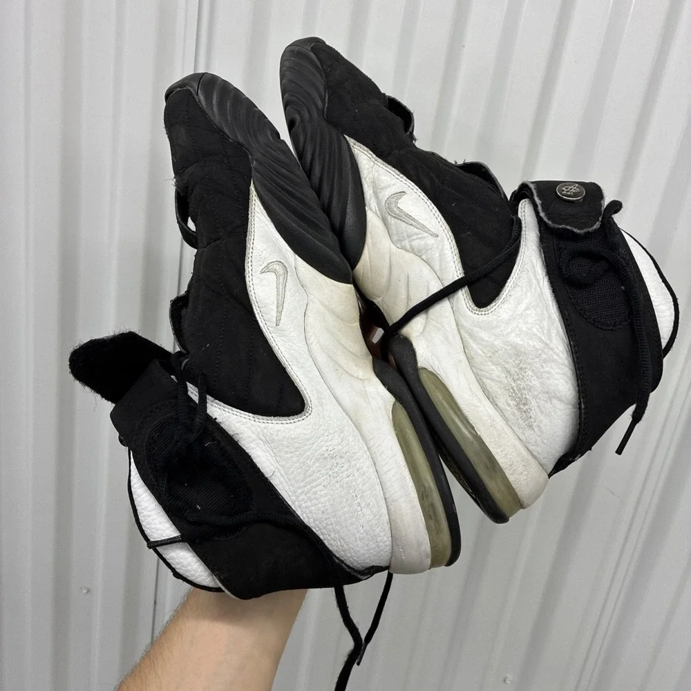 Nike Air Max Penny IV 4 Black White 2005 Men's Size 14 Sneakers Only 312455-001